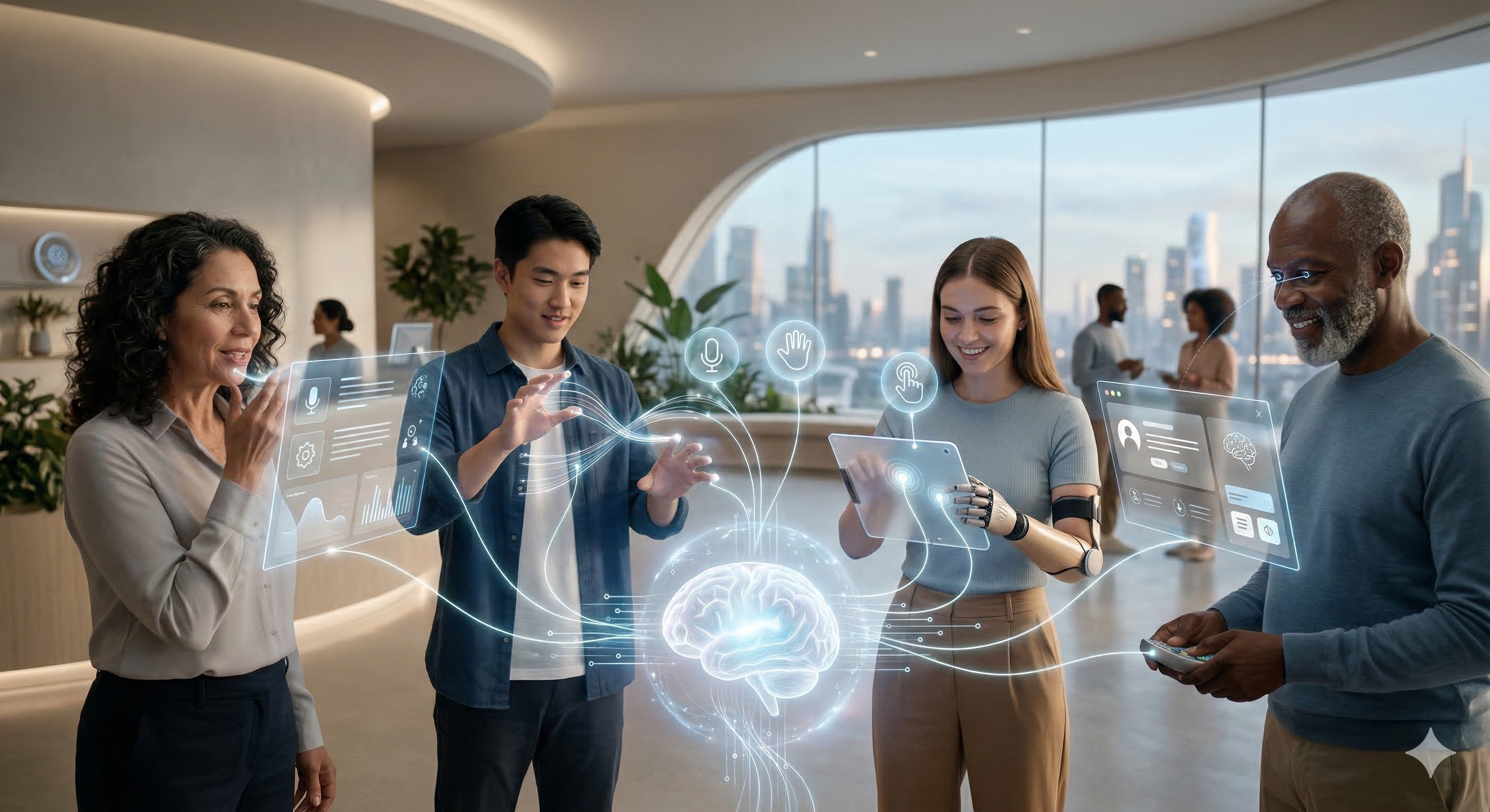 Immagine AI omnicanale, semplificazione e inclusione per tutti. Proprio per tutti.